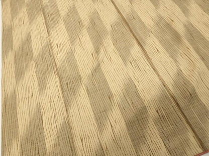 平和屋着物■上質な紬　杢目文様　正絹　逸品　DABB8720cd