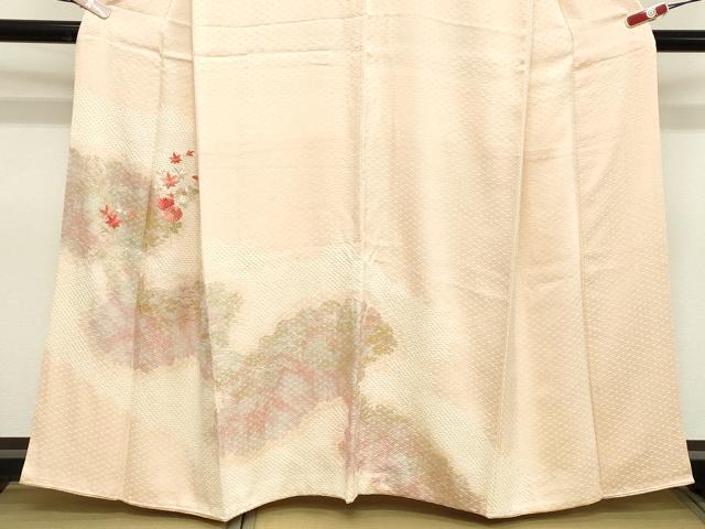 平和屋着物■訪問着 刺繍 絞り 霞花文 暈し染め 金銀彩 正絹 逸品 DABB8723cd