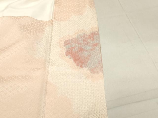 平和屋着物■訪問着 刺繍 絞り 霞花文 暈し染め 金銀彩 正絹 逸品 DABB8723cd