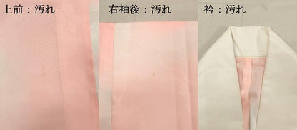 平和屋着物■長襦袢　無双仕立て　梅文　暈し染め　洗える着物　DABB8782cd