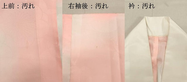 平和屋着物■長襦袢　無双仕立て　梅文　暈し染め　洗える着物　DABB8782cd