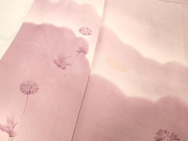 平和屋着物■訪問着 枝花文 暈し染め 正絹 逸品 DABB8808cd
