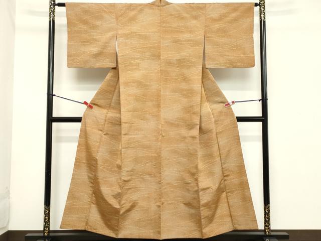 平和屋着物■上質な紬 霞文 暈し染め 正絹 逸品 DABB8850cd