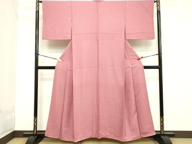 平和屋着物■上質な小紋 霞文 正絹 逸品 DABB8880cd