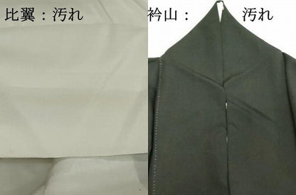 平和屋着物■豪華黒留袖 人物風景文 金銀彩 正絹 逸品 DABB8881cd