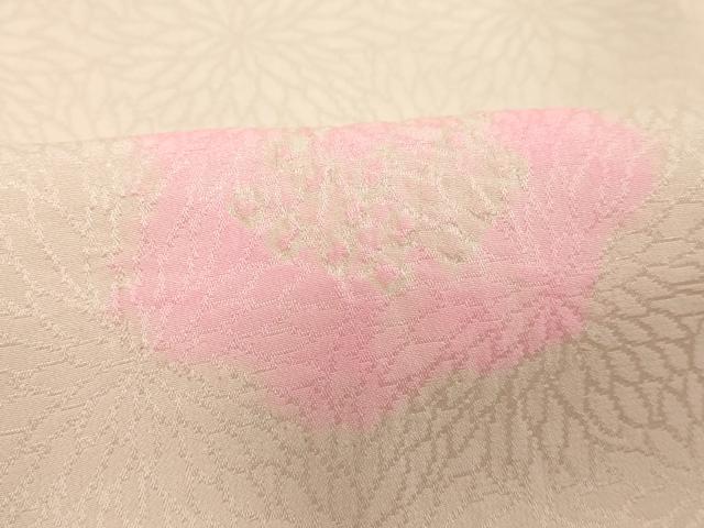 平和屋着物■長襦袢 無双仕立て 絞り 舞花文 正絹 逸品 DABB8902cd