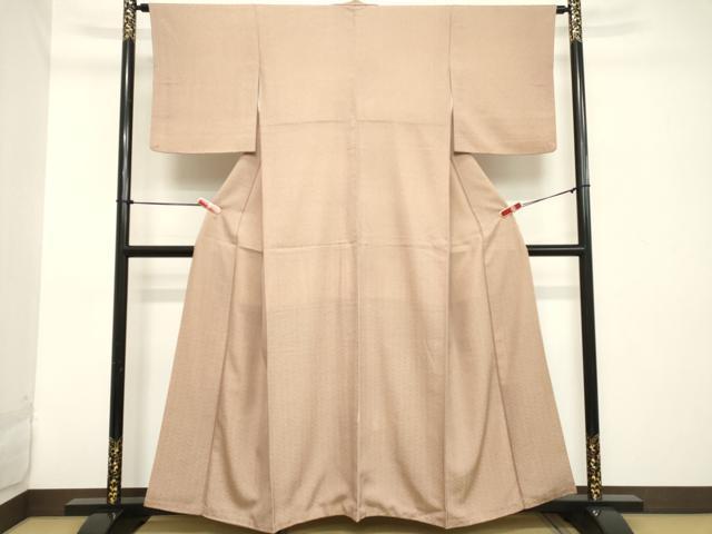 平和屋着物■上質な小紋 花菱文 正絹 逸品 DABB8923cd