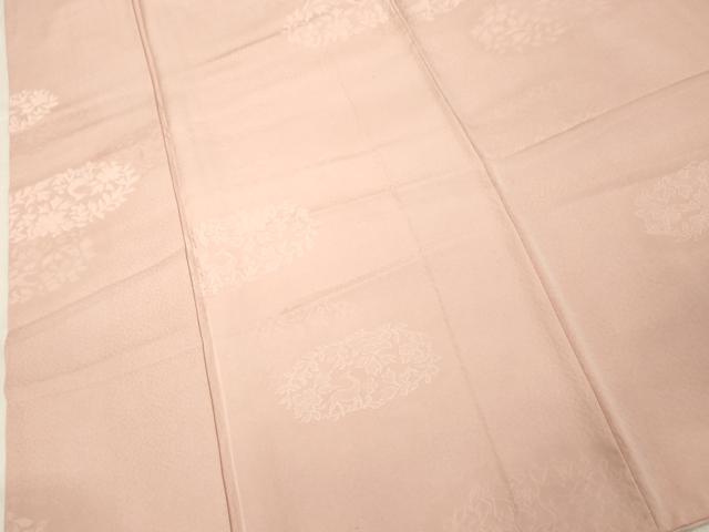 平和屋着物■上質な色無地 舞花地紋 虹色 正絹 逸品 DABB8924cd