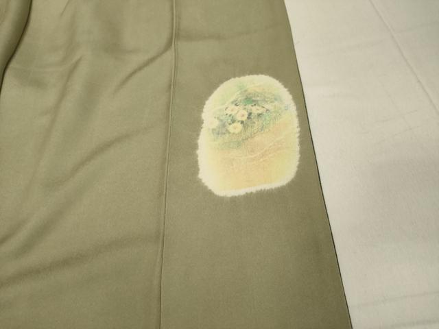 平和屋着物■訪問着 地紙飛鳥文 暈し染め 金銀彩 正絹 逸品 DABB8940cd