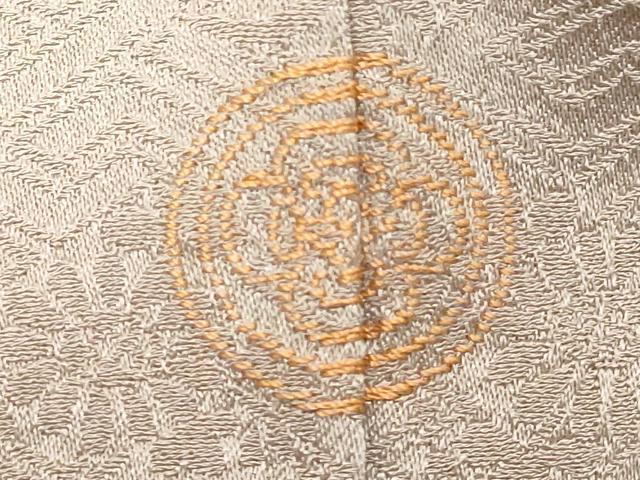 平和屋着物■訪問着 駒刺繍 絞り 鹿の子文 正絹 逸品 DABB8961cd