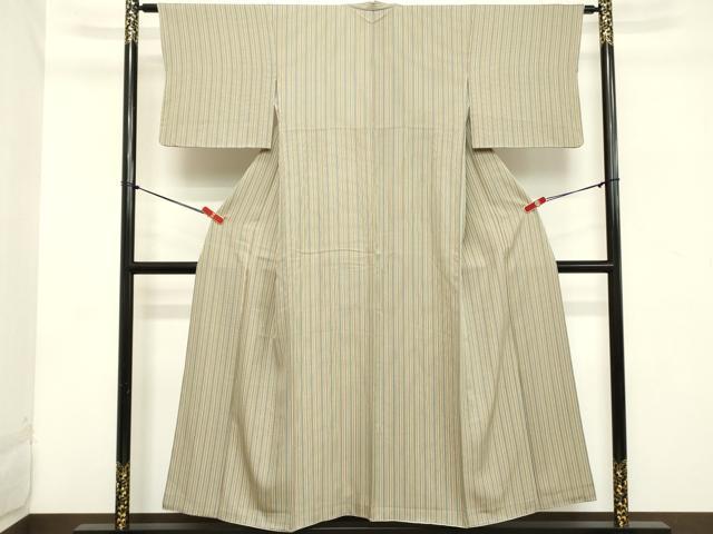 平和屋着物■上質な小紋 間道 正絹 逸品 DABB8979cd