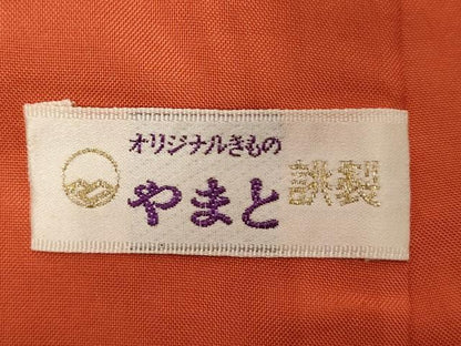 平和屋着物■上質な小紋 風景文 やまと誂製 正絹 逸品 DABB8994cd