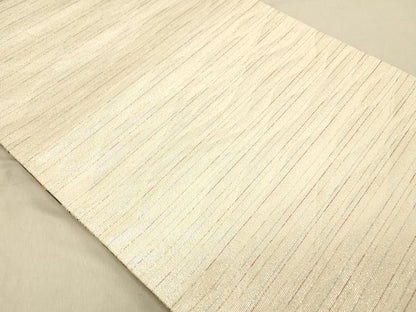 平和屋着物◎両面　全通柄袋帯　束ね熨斗吉祥文　金銀糸　正絹　逸品　DABB9028ya