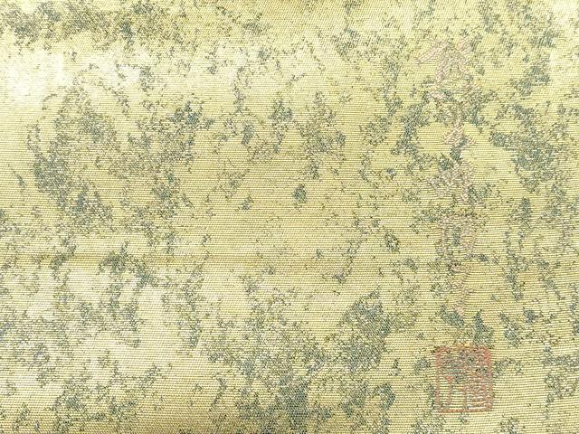 平和屋着物◎六通柄袋帯　大名行列図　引箔　正絹　逸品　DABB9109ya