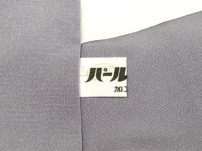 平和屋着物●豪華色留袖　風景地紋　鳩羽色　正絹　逸品　未使用　DABB9659du