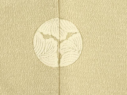 平和屋着物●訪問着　駒刺繍　地紙花文　暈し染め　金彩　正絹　逸品　DABB9668du