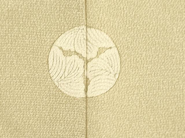 平和屋着物●訪問着　駒刺繍　地紙花文　暈し染め　金彩　正絹　逸品　DABB9668du