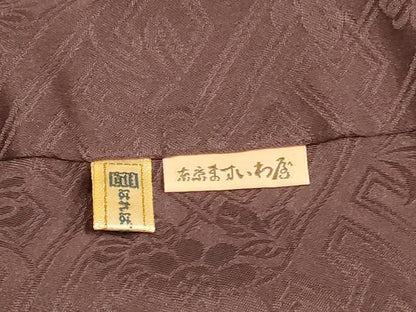 平和屋着物●訪問着　駒刺繍　絞り　松文　金糸　ますいわ屋扱い　正絹　逸品　DABB9680du