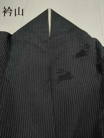 平和屋着物●本塩沢　飛び兎　正絹　逸品　DABB9689du