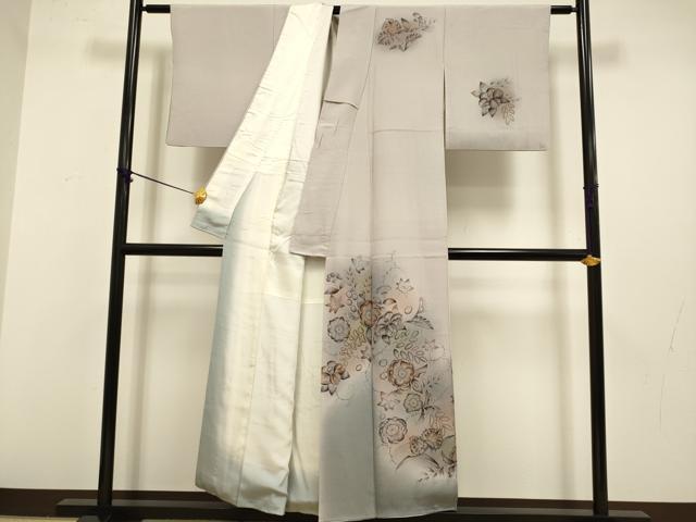 平和屋着物●訪問着　辻が花　暈し染め　正絹　逸品　DABB9717du