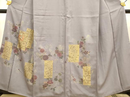 平和屋着物●訪問着 刺繍 辻が花 金彩 正絹 逸品 DABB9746du