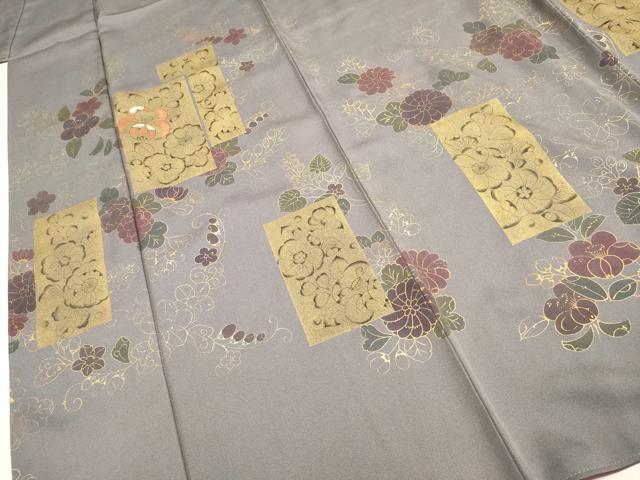 平和屋着物●訪問着 刺繍 辻が花 金彩 正絹 逸品 DABB9746du
