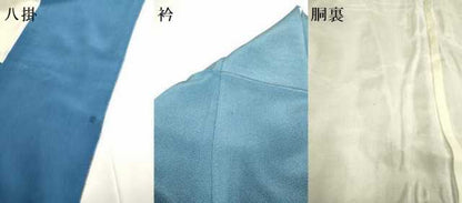 平和屋着物●訪問着　江戸小紋　草花文　鮫小紋柄　金彩　正絹　逸品　DABB9754du