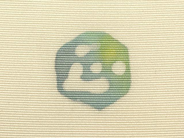 平和屋着物●塩瀬　九寸名古屋帯　作家物　ろうけつ染め　抽象文様　正絹　逸品　DABB9811du 平和屋着物○塩瀬 九寸名古屋帯 作家物 ろうけつ染め 抽象文様 正絹 逸品