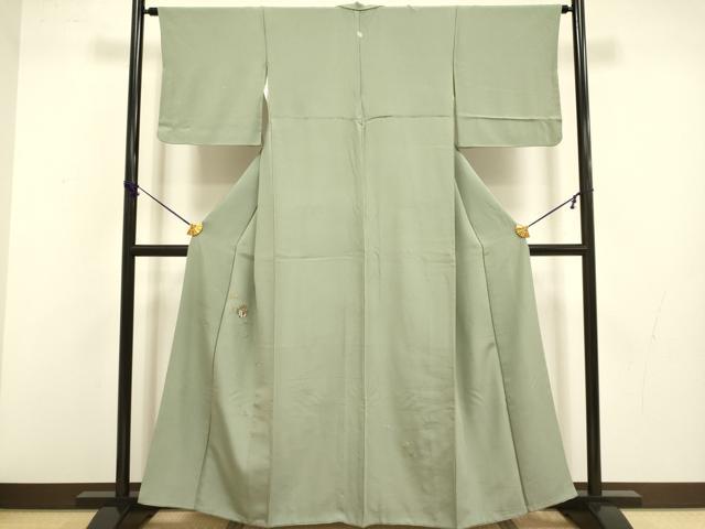平和屋着物■中国三大刺繍 相良刺繍 総刺繍 色留袖 作家物 駒刺繍 繍逸 御所車花文 正絹 逸品 DABB9926du
