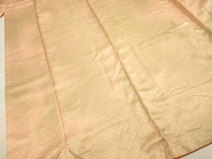 平和屋着物■上質な小紋　青海波地紋　暈し染め　正絹　逸品　DABB9929du
