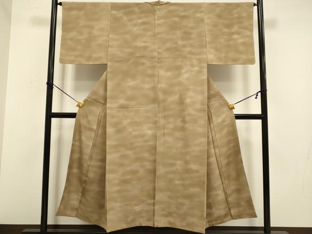 平和屋着物■上質な小紋　霞文　暈し染め　正絹　逸品　DABB9956du