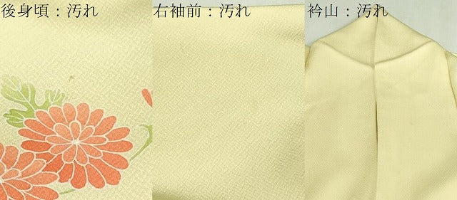 平和屋着物■訪問着 刺繍 枝花文 正絹 逸品 DABC0040sf