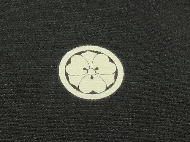 平和屋着物■豪華黒留袖 駒刺繍 御所車地紙花文 暈し染め 金彩 正絹 逸品 DABC0261sf