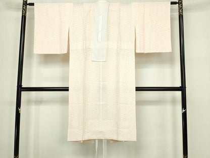 平和屋着物■長襦袢 無双仕立て 舞花文 正絹 逸品 DABC0270sf