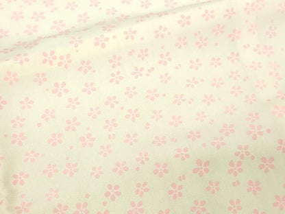 平和屋着物■長襦袢 無双仕立て 舞花文 正絹 逸品 DABC0270sf