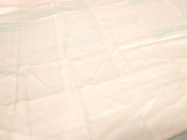 平和屋着物■長襦袢 無双仕立て 横段地紋 暈し染め 正絹 逸品 DABC0271sf