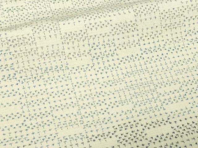 平和屋着物■上質な紬　横段文　正絹　逸品　DABC0287sf