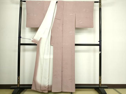平和屋着物■江戸小紋 寄せ小紋柄 正絹 逸品 DABC0293sf