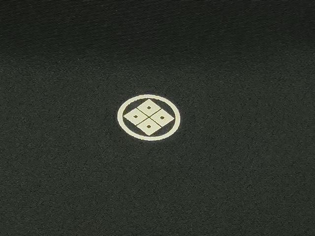 平和屋着物■豪華黒留袖 駒刺繍 飛鶴宝尽くし文 金彩 正絹 逸品 DABC0326sf