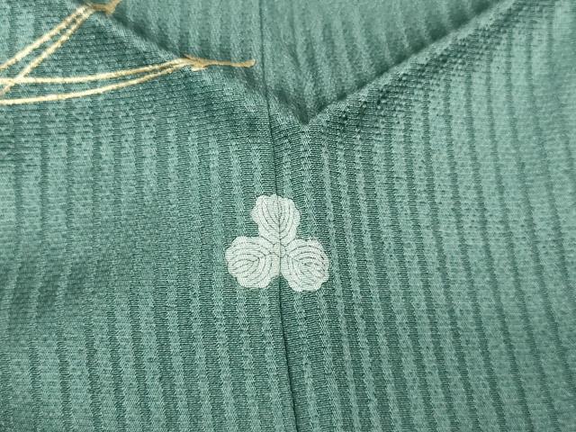 平和屋着物■上質な小紋 舞花文 金彩 正絹 逸品 DABC0327sf