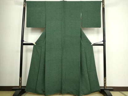 平和屋着物■上質な小紋 霞文 正絹 逸品 DABC0329sf