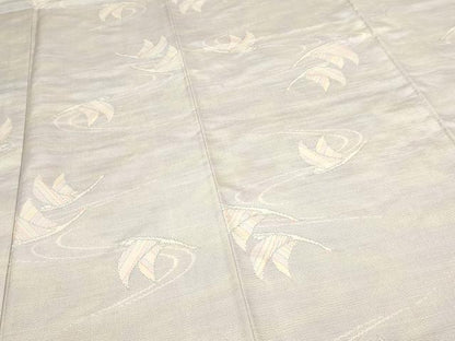 平和屋着物■上質な紬 飛鳥文 暈し染め 正絹 逸品 DABC0330sf