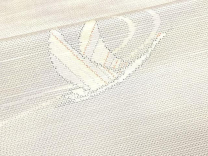 平和屋着物■上質な紬 飛鳥文 暈し染め 正絹 逸品 DABC0330sf