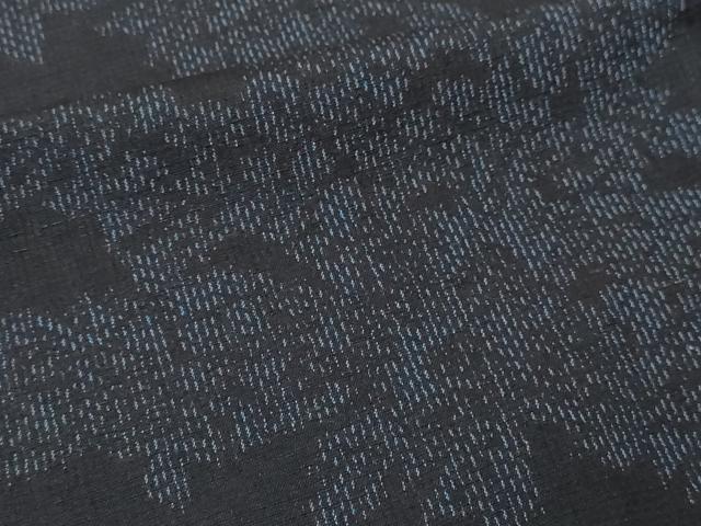 平和屋着物■結城紬 草葉文 正絹 逸品 DABC0340sf