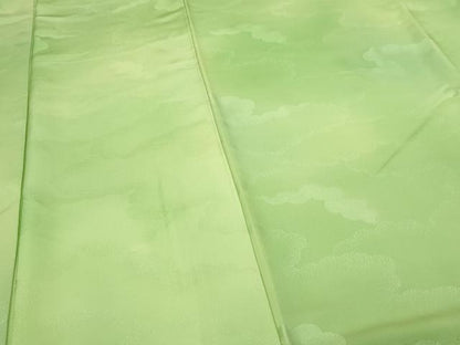 平和屋着物■上質な小紋 雲重ね文 暈し染め 正絹 逸品 DABC0445sf