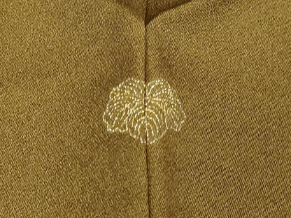 平和屋着物■訪問着　駒刺繍　草花文　金彩　正絹　逸品　DABC0505sf