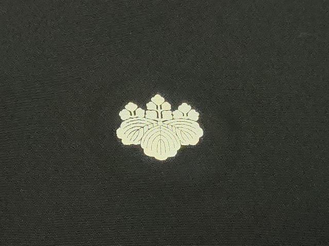 平和屋着物■豪華黒留袖 作家物 駒刺繍 花車文 松竹梅 金銀彩 正絹 逸品 DABC0512sf
