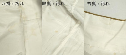平和屋着物■上質な小紋 枝葉文 暈し染め 正絹 逸品 DABC0587qa