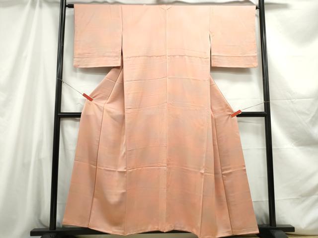 平和屋着物■上質な小紋 霞文 暈し染め 正絹 逸品 DABC0623qa