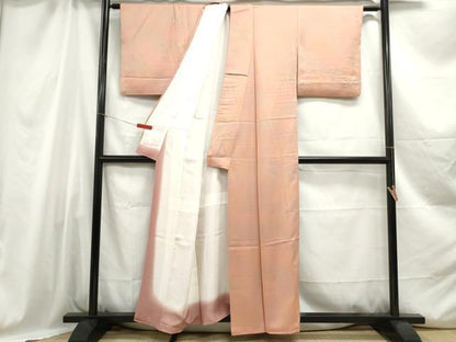 平和屋着物■上質な小紋 霞文 暈し染め 正絹 逸品 DABC0623qa